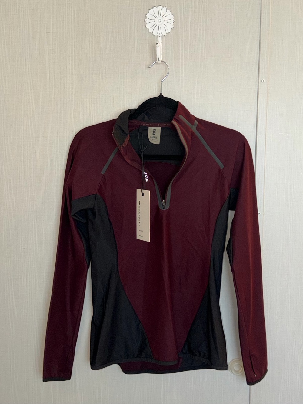 Woman’s VRST Second Skin Training 1/4 Long Sleeve Top Shirt New With Tags Small